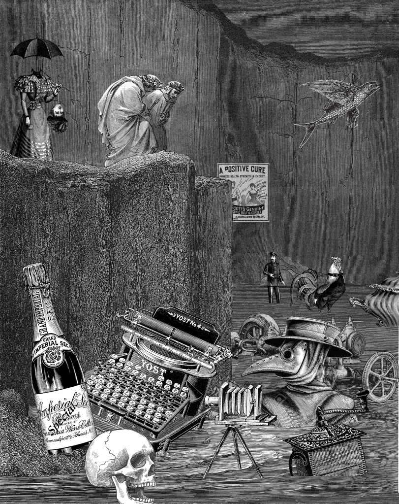 Un collage laxatif de madame AA, l'Antiphilosophe.